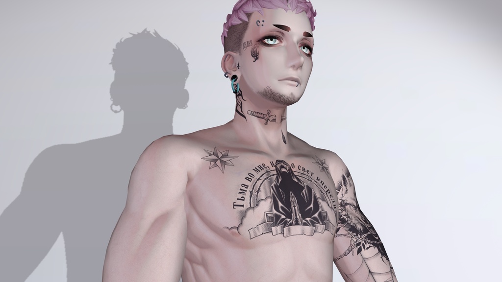 リアル生感肌マテリアル【珍飯亭共通素体_対応追加!】