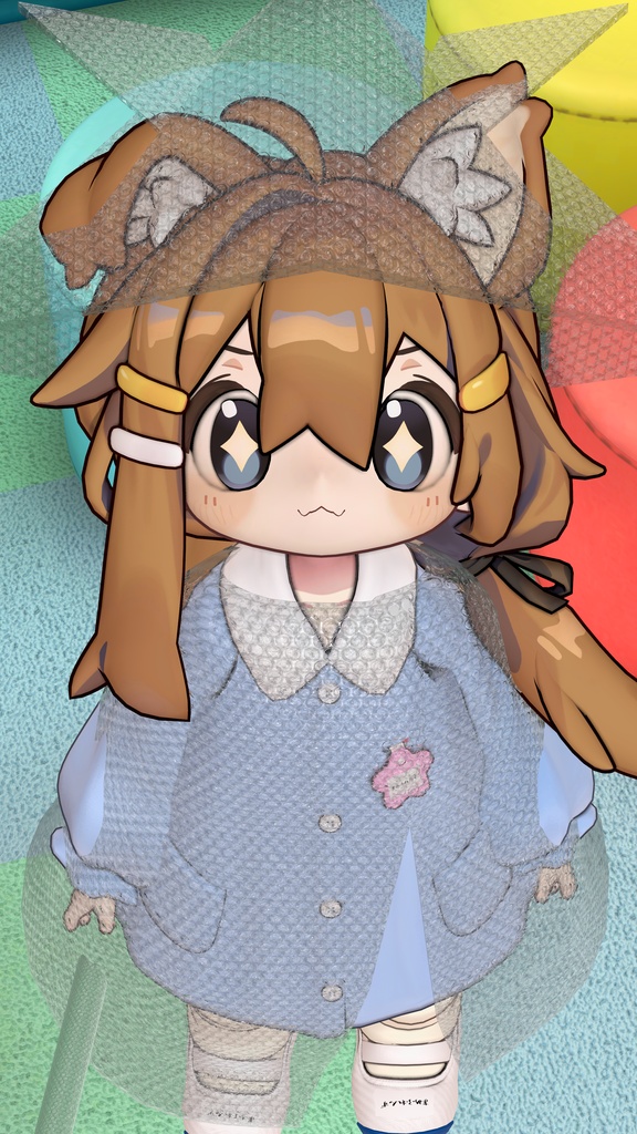 ぷちぷち梱包材マテリアル