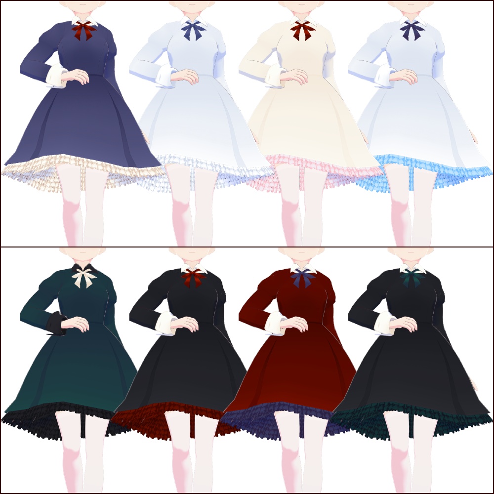 【#VRoid】メルヘンパニエ