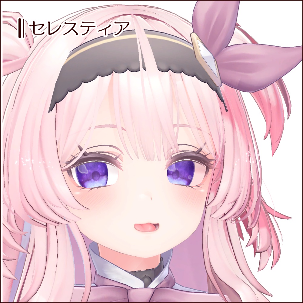 【7アバター + #VRoid 対応】水彩アイ:ハーフムーン/watercolor eyes:half-moon