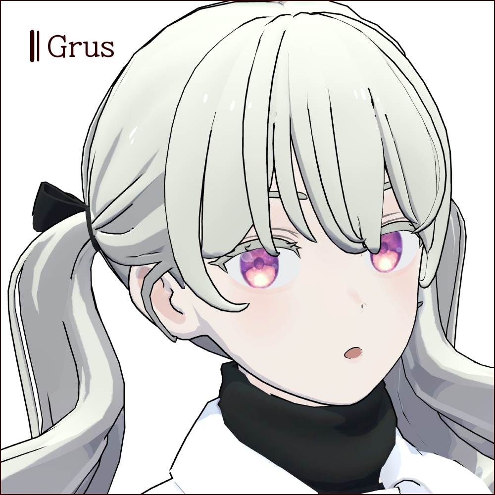 【7アバター + #VRoid 対応】水彩アイ:ハーフムーン/watercolor eyes:half-moon