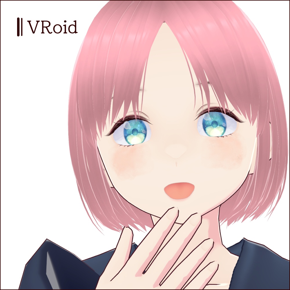 【7アバター + #VRoid 対応】水彩アイ:ハーフムーン/watercolor eyes:half-moon