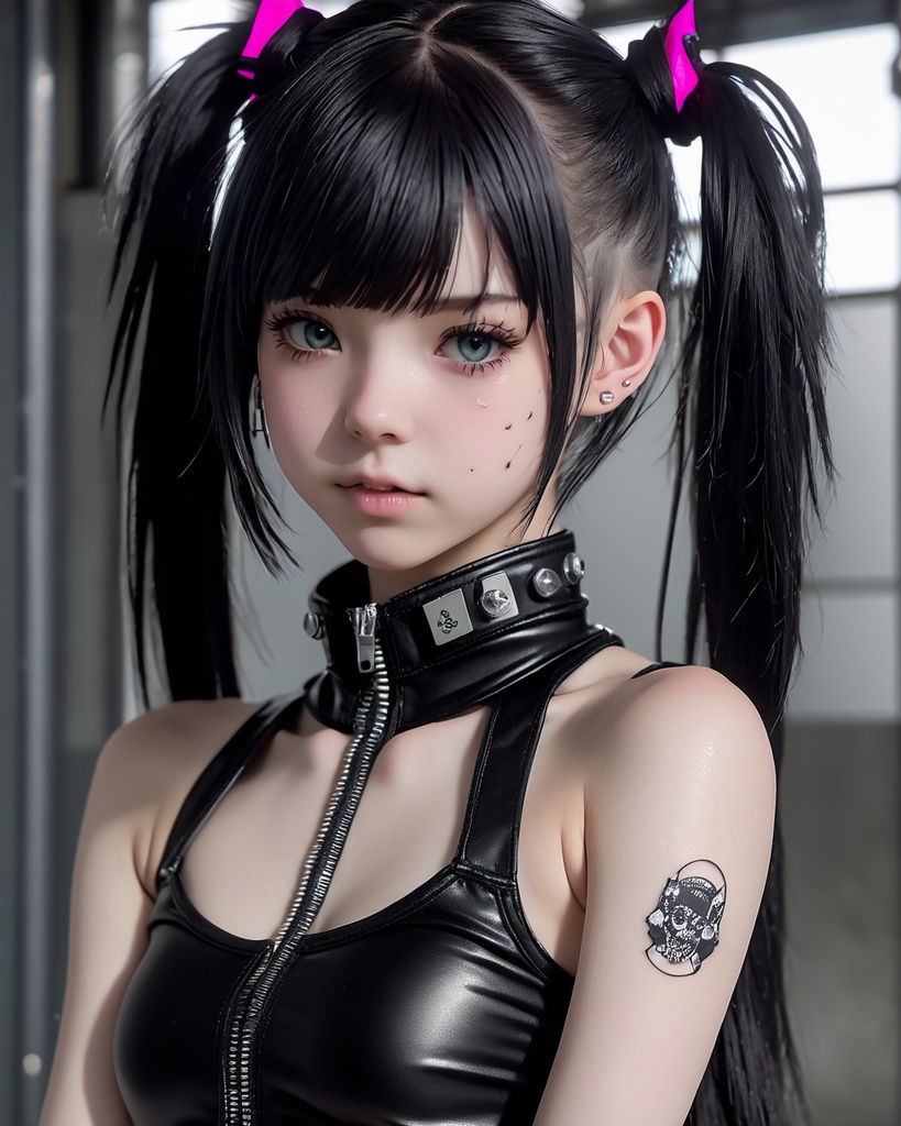パンク少女600枚 600 Punk girls - AI Generated