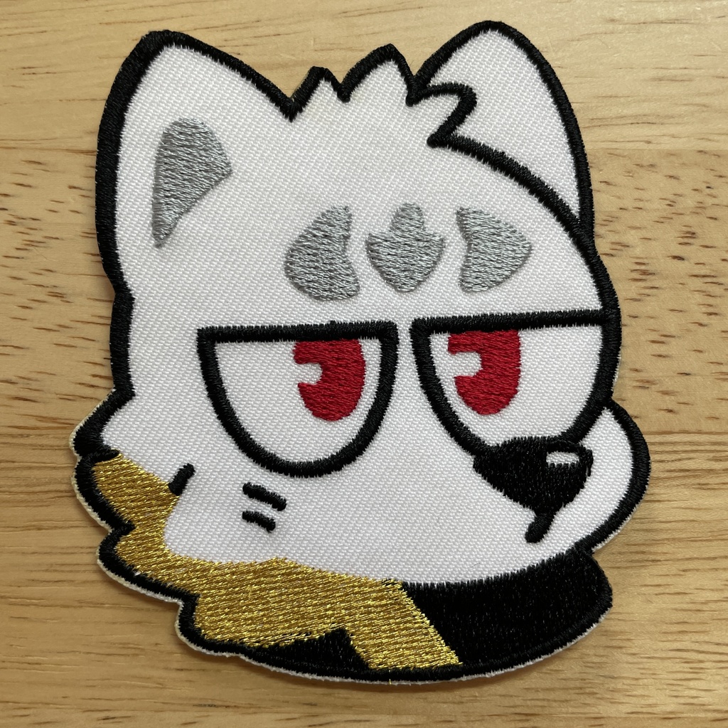 刺繍ステッカーワッペン『Cassius』