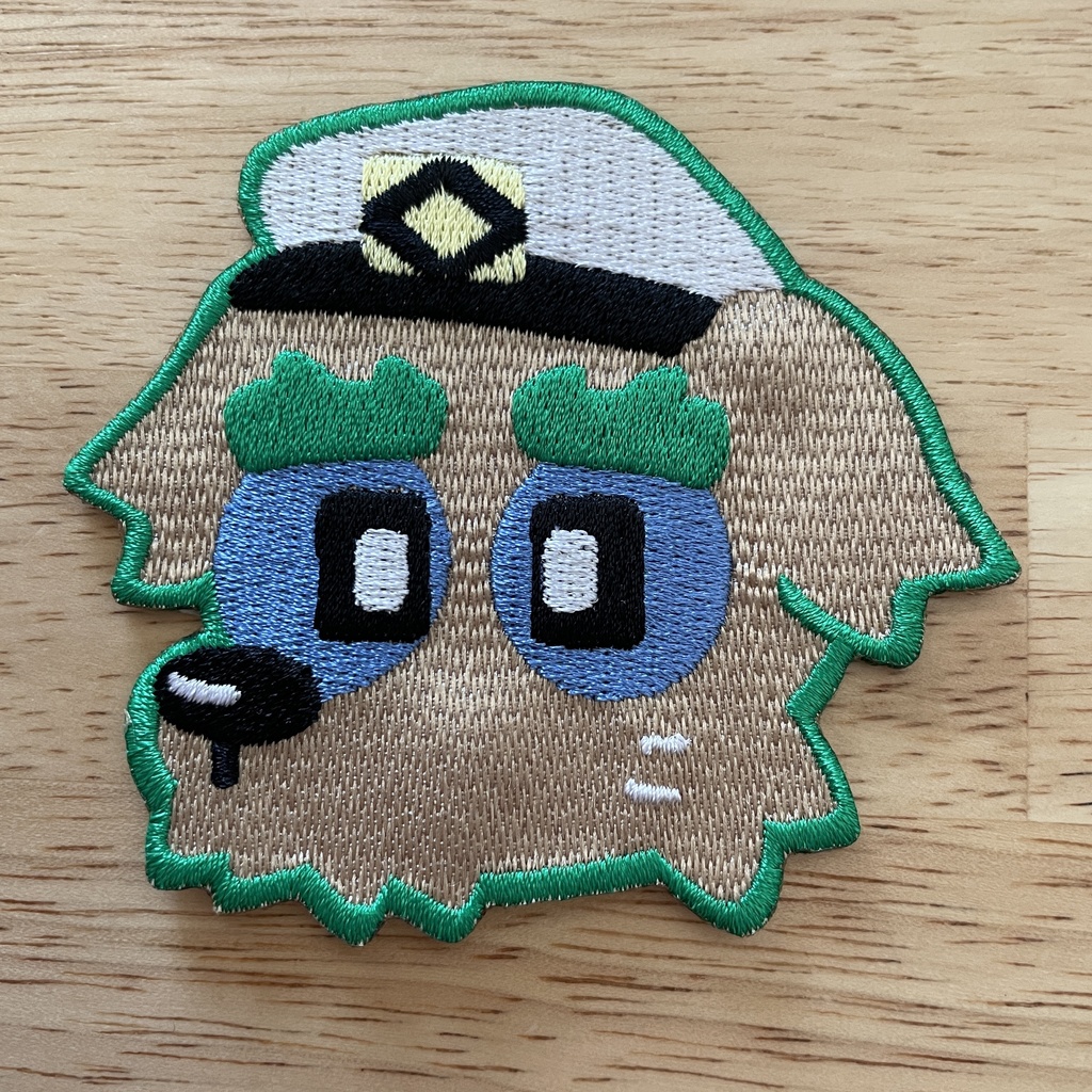 刺繍ステッカーワッペン『Ranzo』
