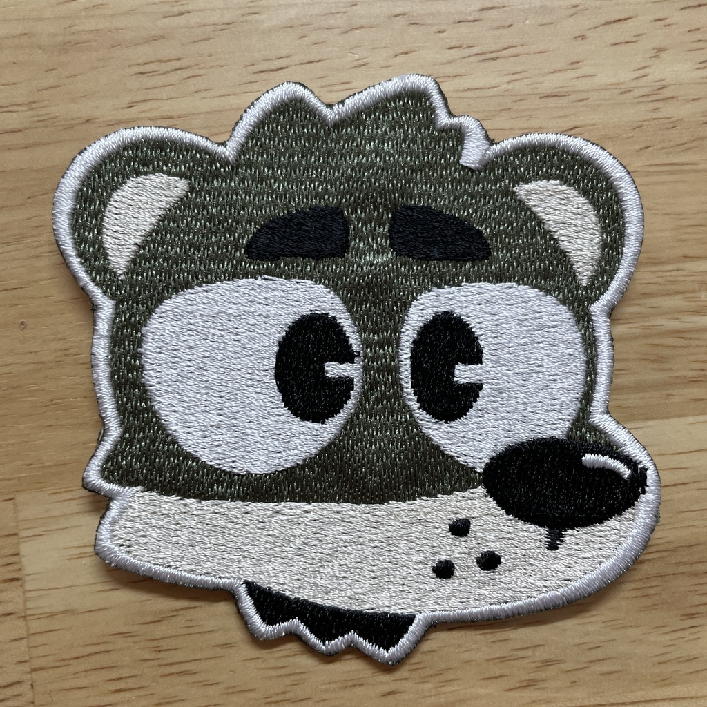 刺繍ステッカーワッペン『Chase』