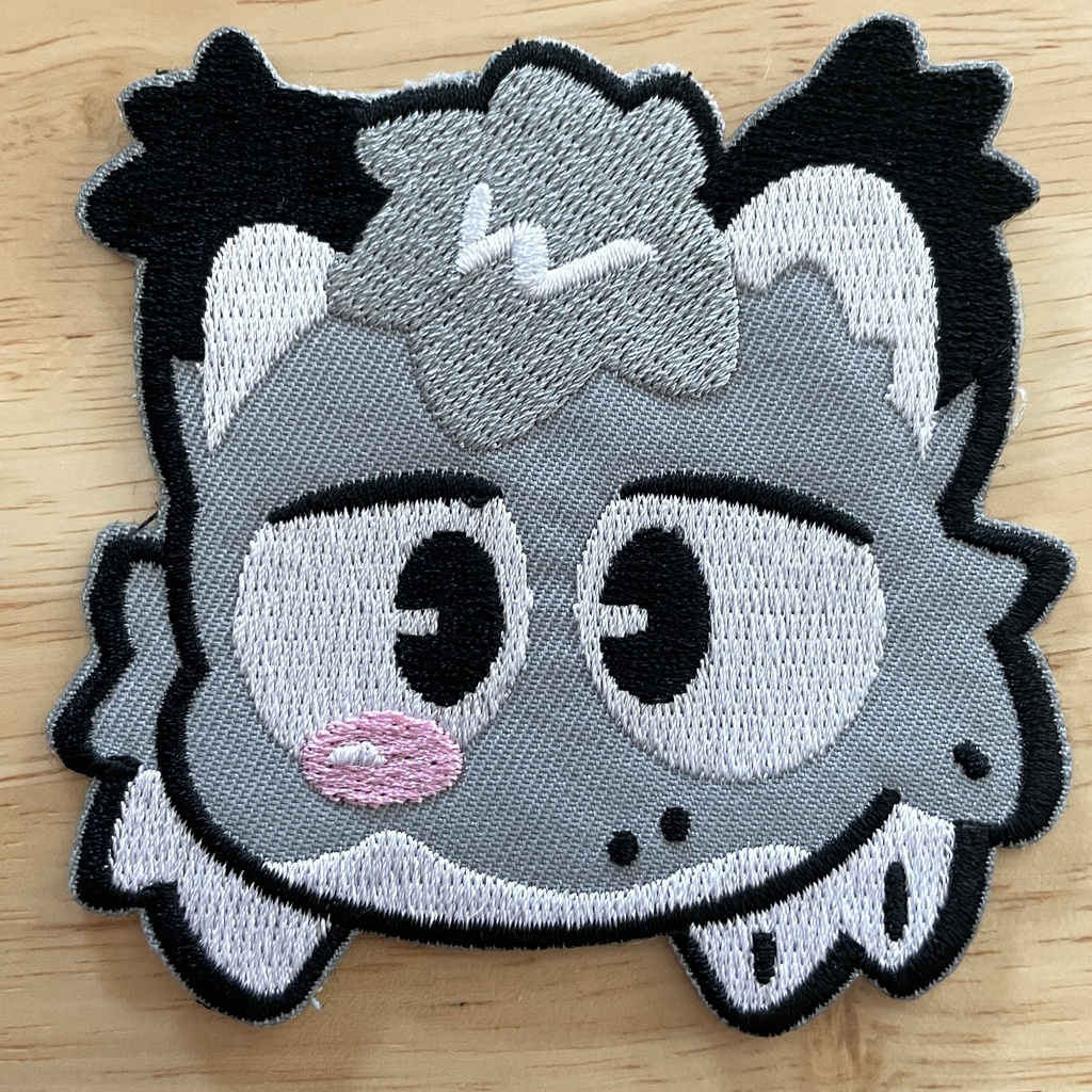 刺繍ステッカーワッペン『TJ』