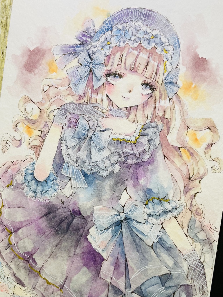 黒いドレスの女の子