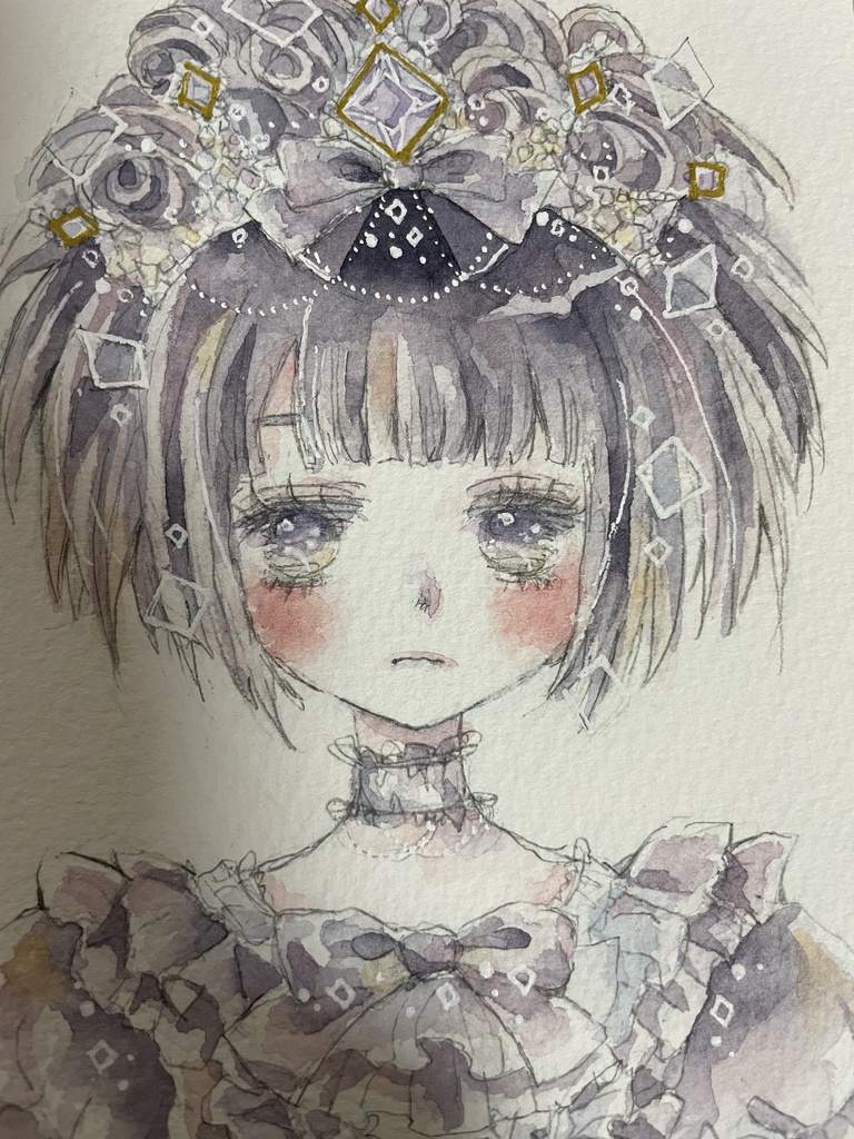 黒いドレスの女の子