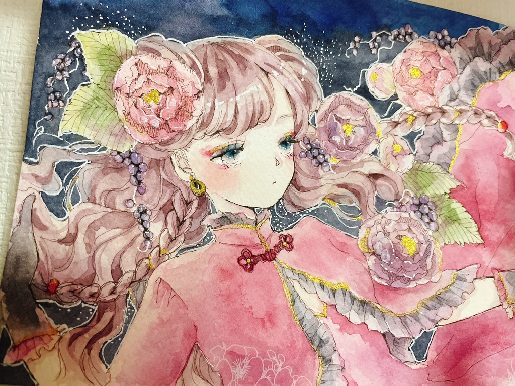 シャクヤクの女の子
