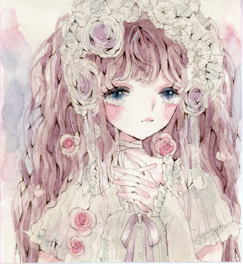 薔薇さんドローイング