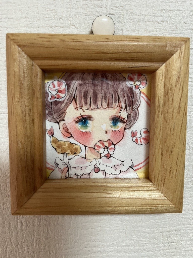 えび娘ミニ原画