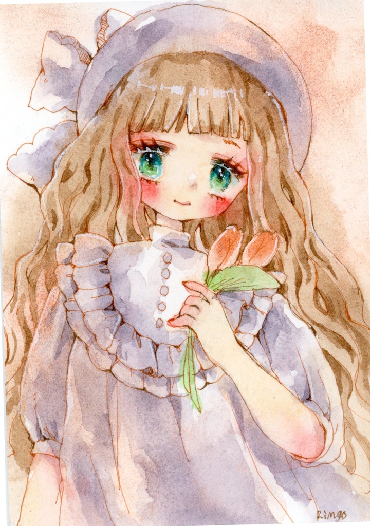 イラスト集りんごのおむすび＆原画セット4