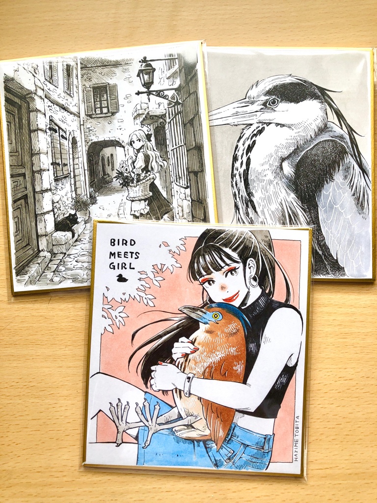 アナログイラスト色紙