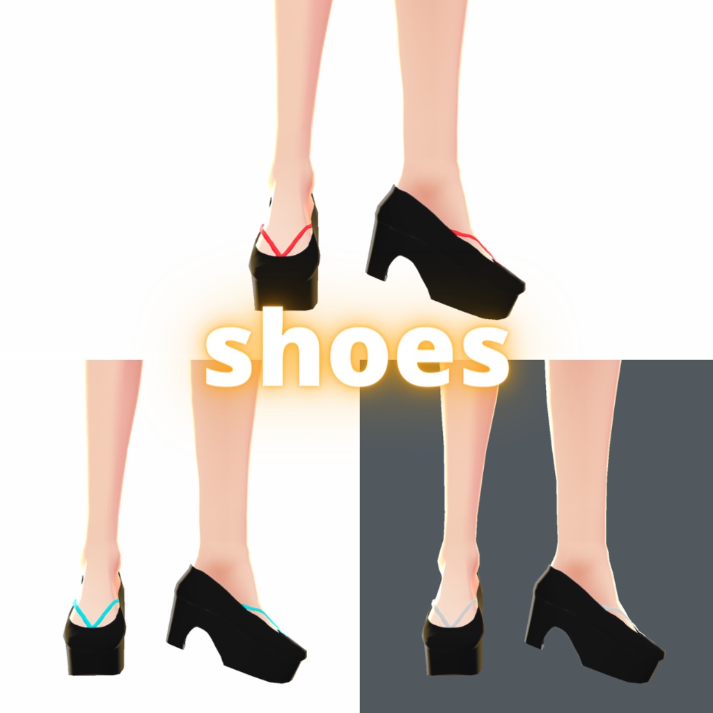 【VRoid】 Kimono Inspired Set