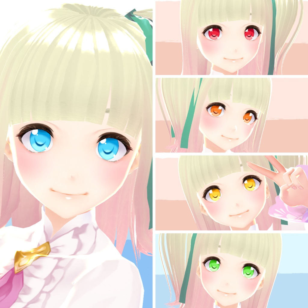 【VRoid】 Classic Anime Eyes Set
