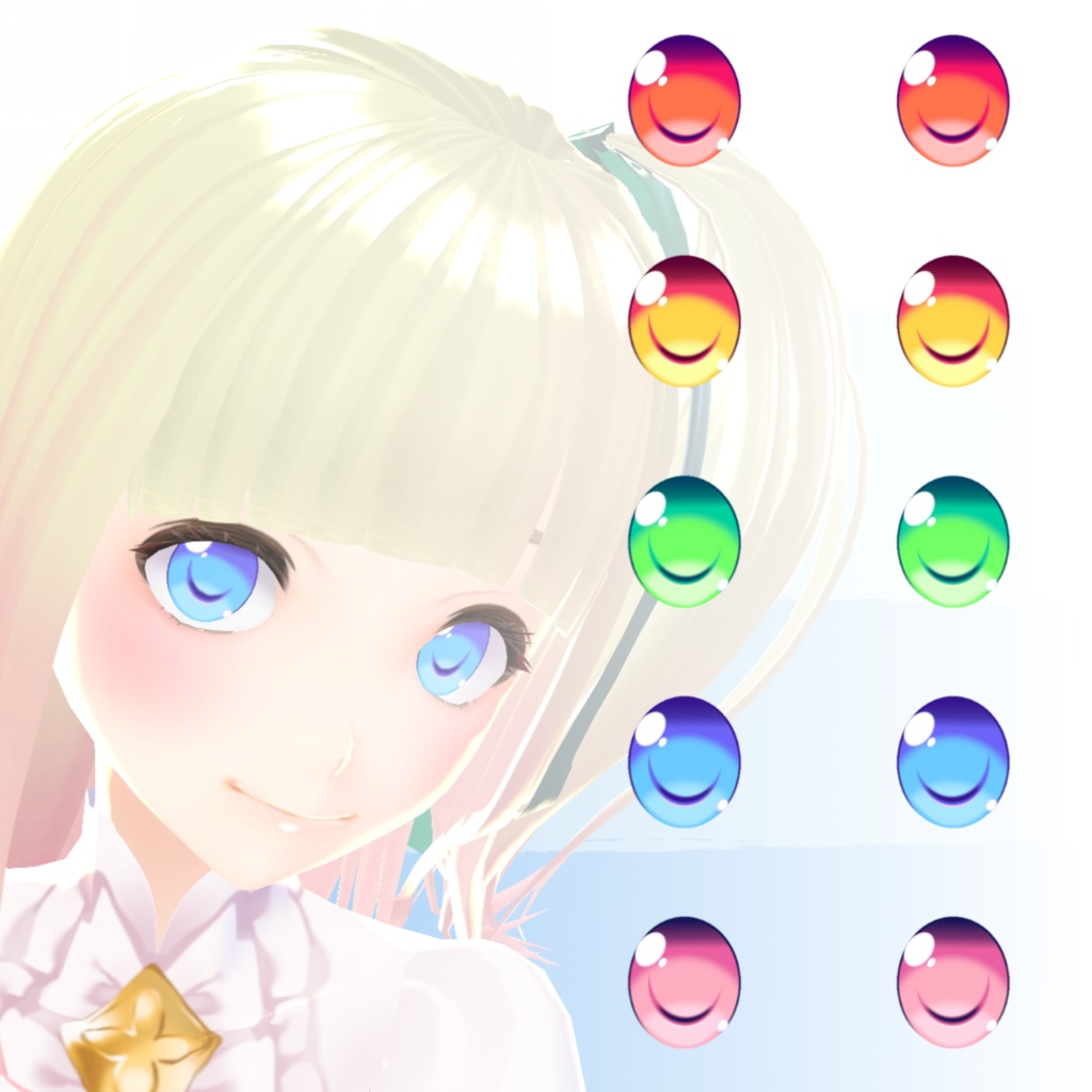 【VRoid】 Classic Anime Eyes Set