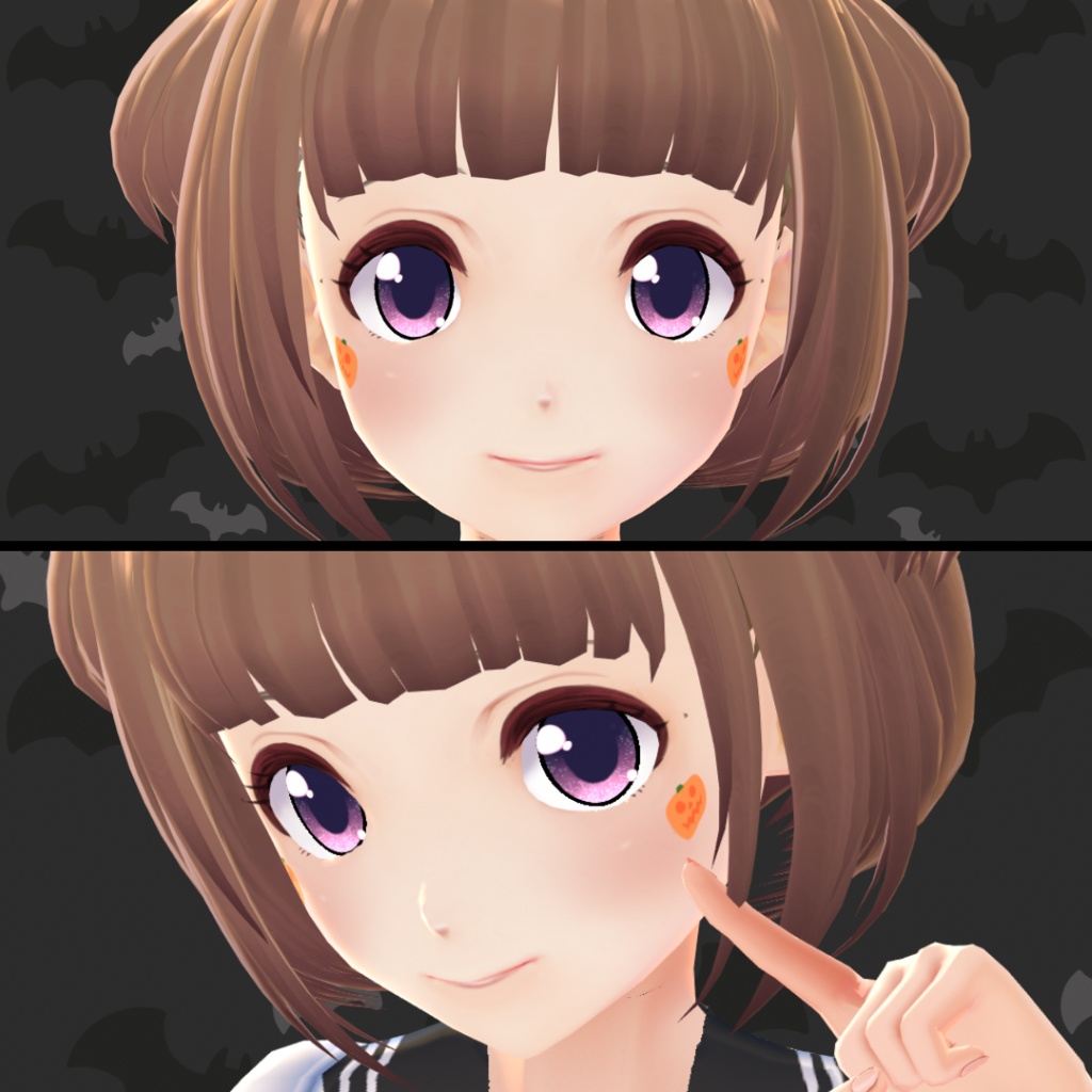 【VRoid】 Halloween Makeup Set
