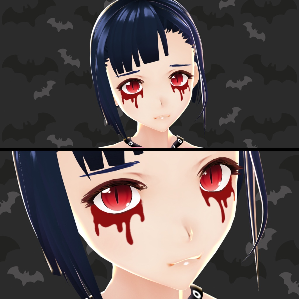 【VRoid】 Halloween Makeup Set