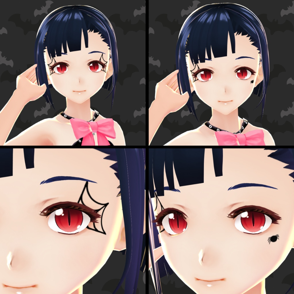 【VRoid】 Halloween Makeup Set