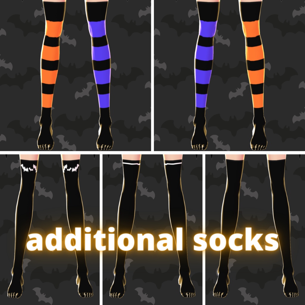 【VRoid】 Halloween Outfit Set