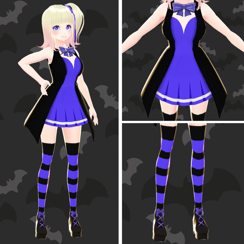 【VRoid】 Halloween Outfit Set