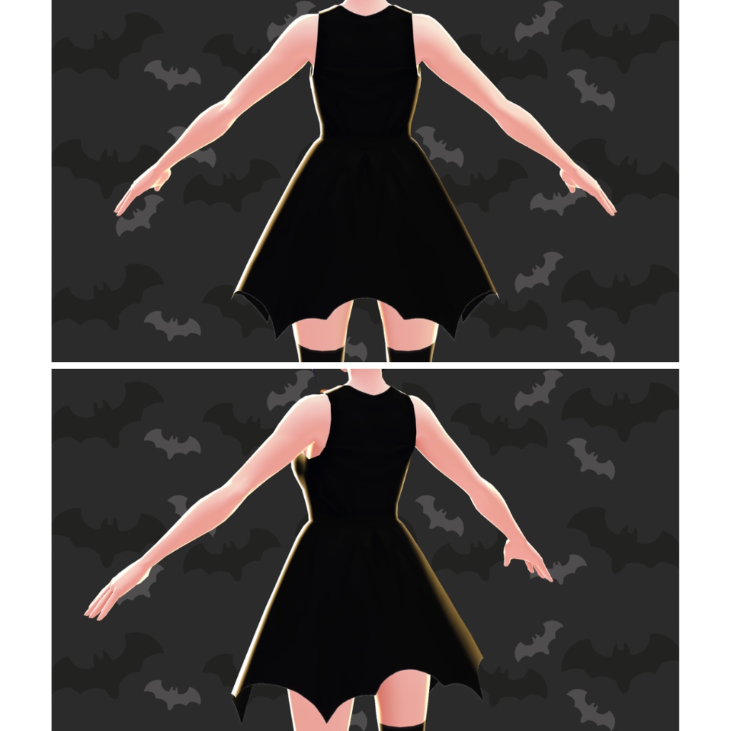 【VRoid】 Halloween Outfit Set