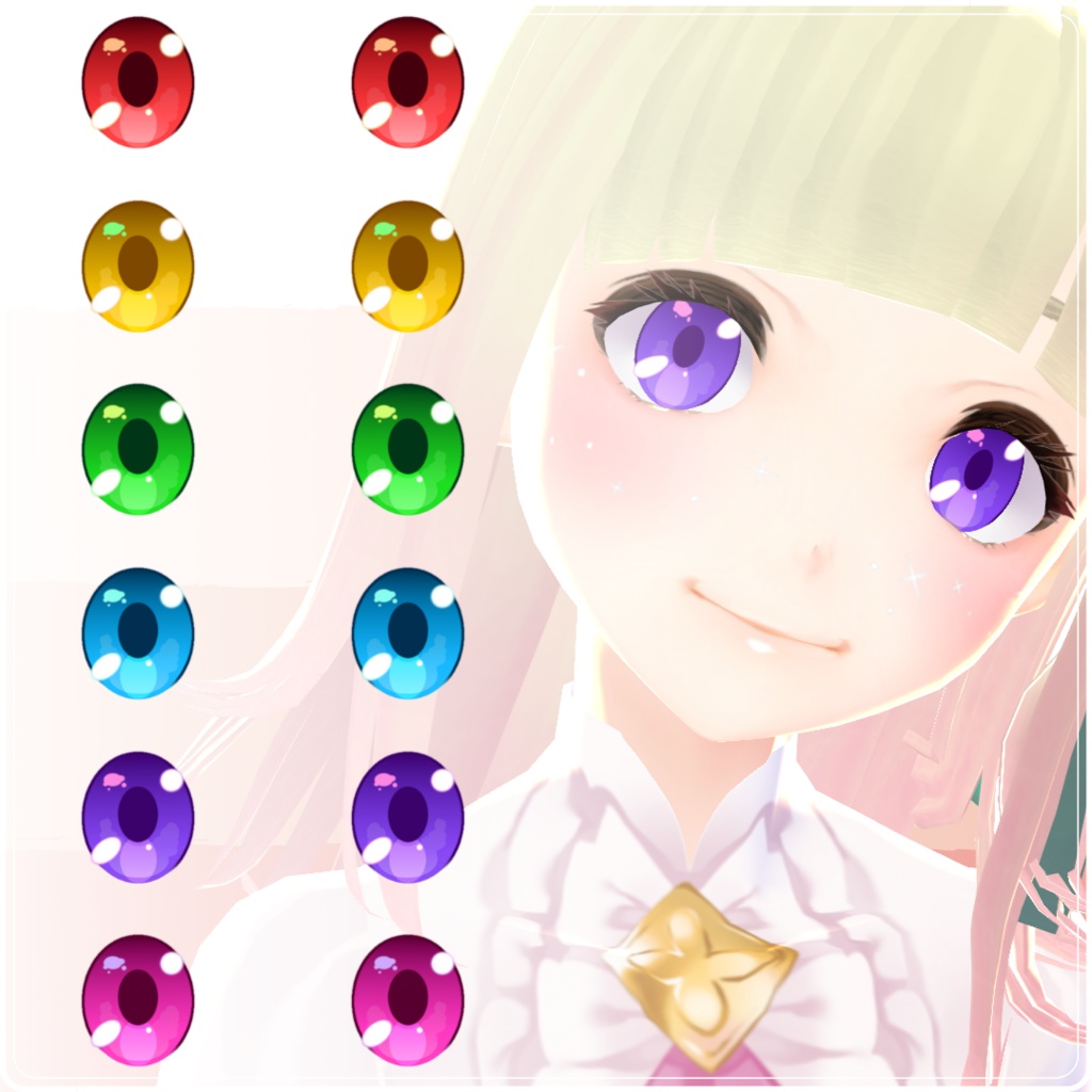 【VRoid】 Enchanting Eyes Set
