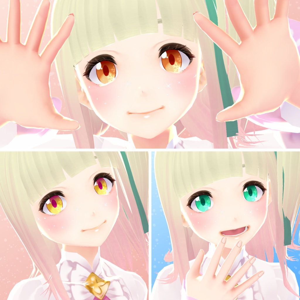 【VRoid】 Winter Eyes Set