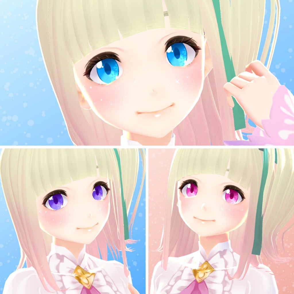 【VRoid】 Winter Eyes Set