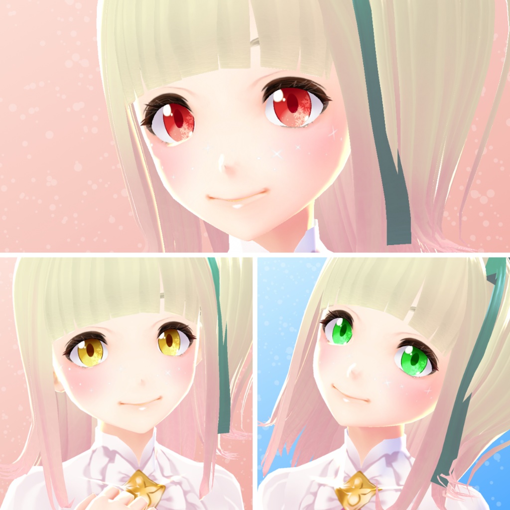 【VRoid】 Winter Eyes Set