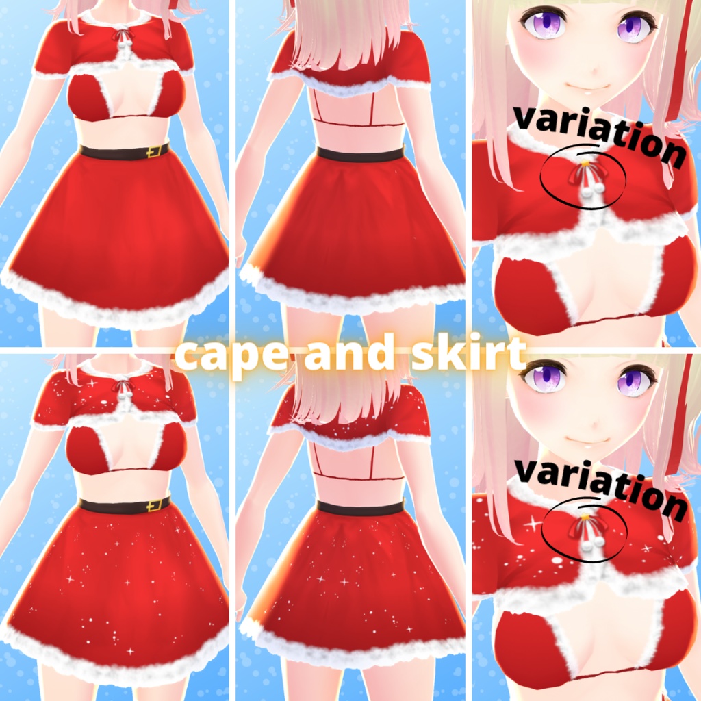 【VRoid】 Christmas Set