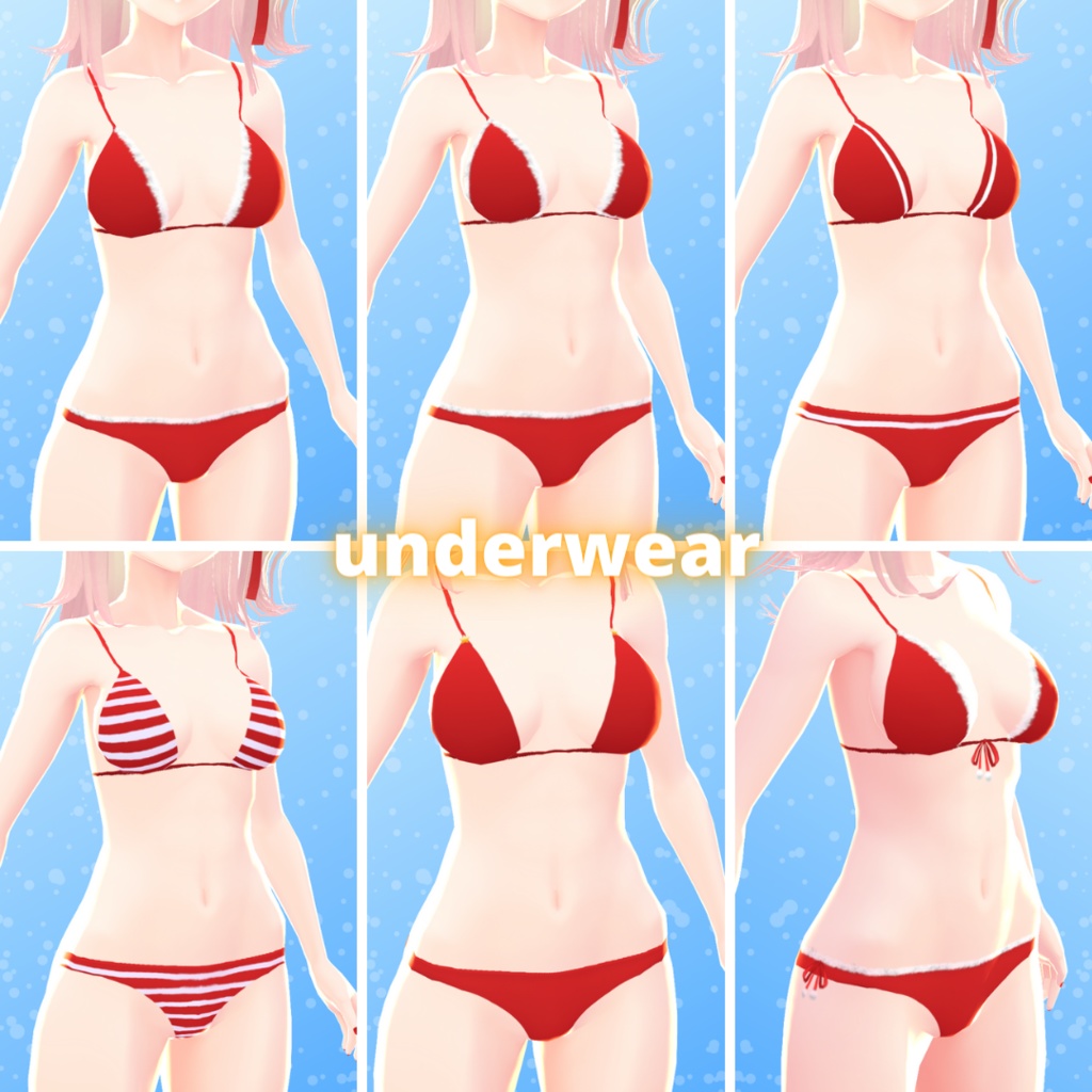 【VRoid】 Christmas Set