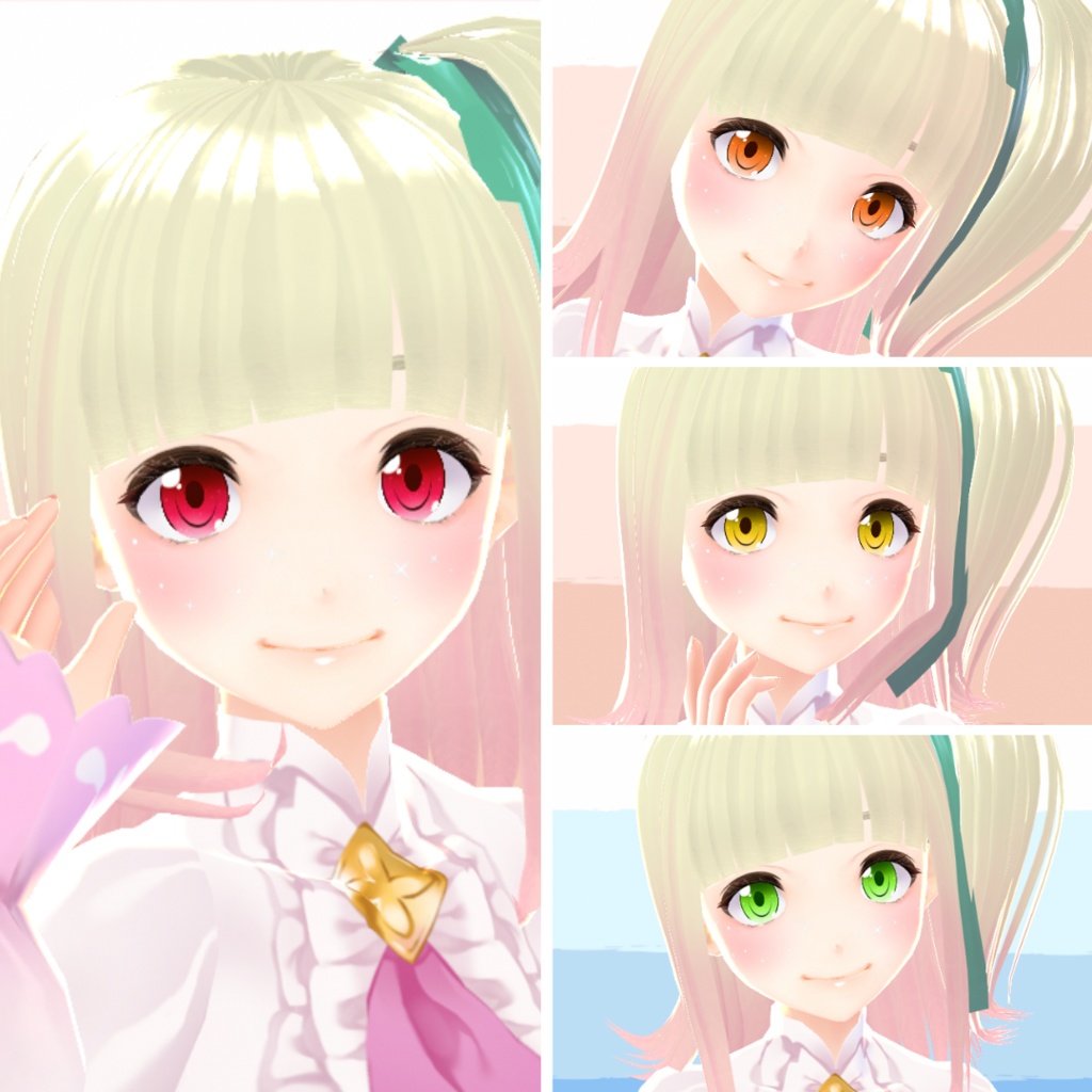 【VRoid】 Galaxy Eyes Set