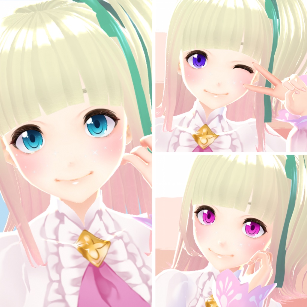 【VRoid】 Galaxy Eyes Set