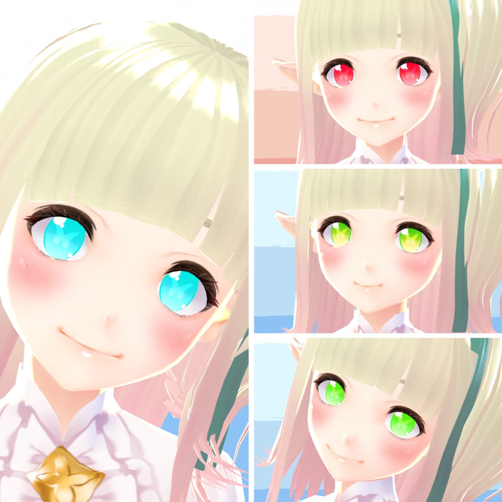【VRoid】 Butterfly Eyes Set