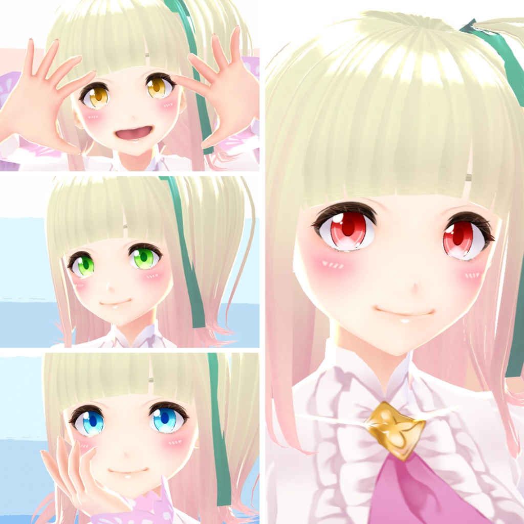 【VRoid】 Delightful Anime Eyes Set