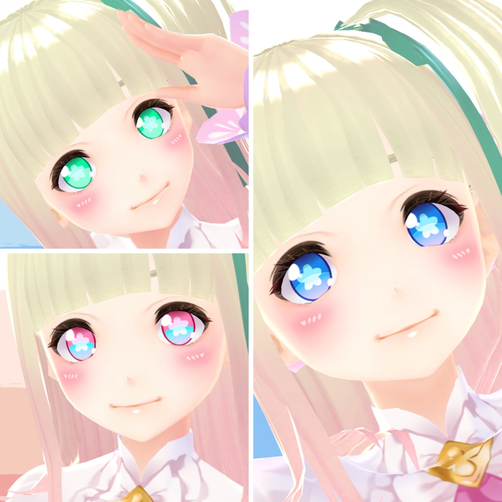 【VRoid】 Flower Set Eyes