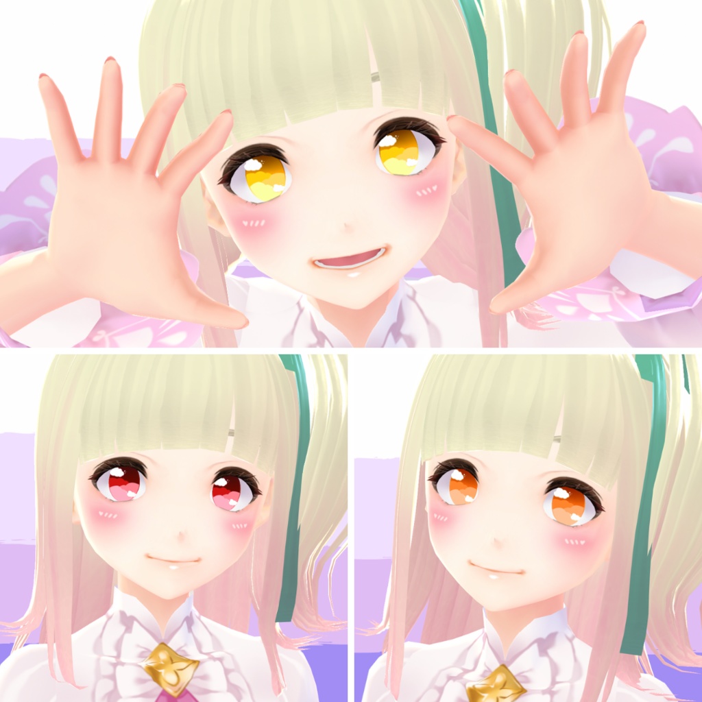 【VRoid】 Cloud Eyes Set