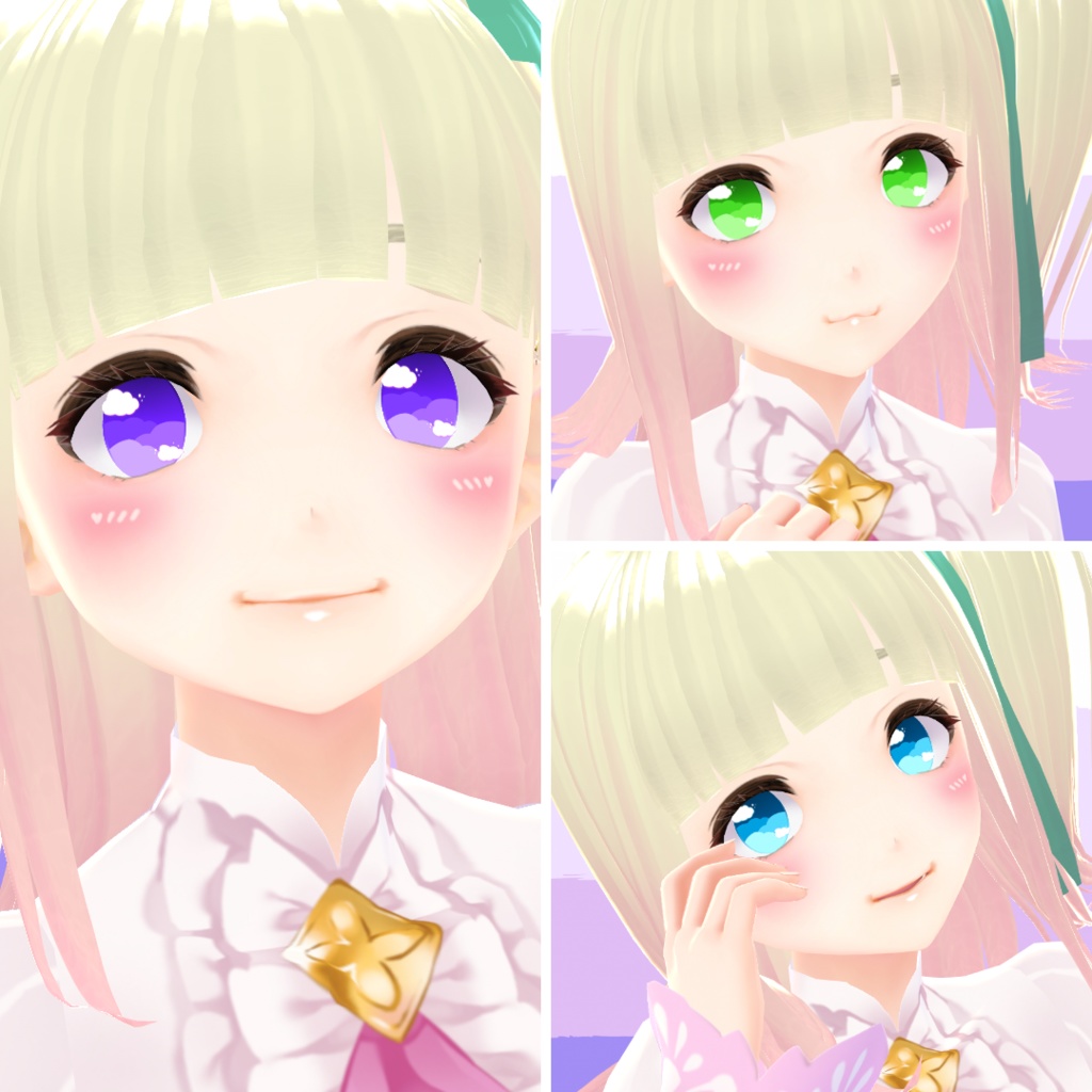 【VRoid】 Cloud Eyes Set