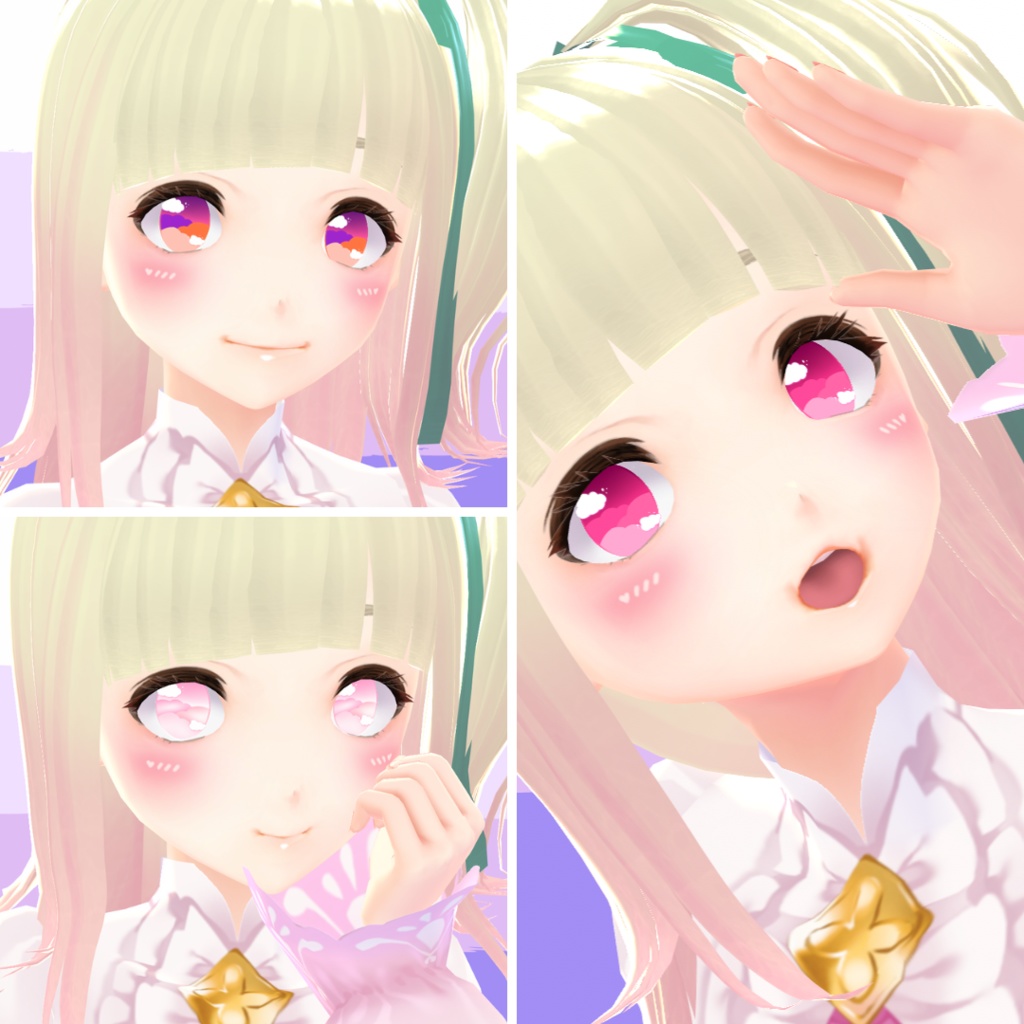 【VRoid】 Cloud Eyes Set