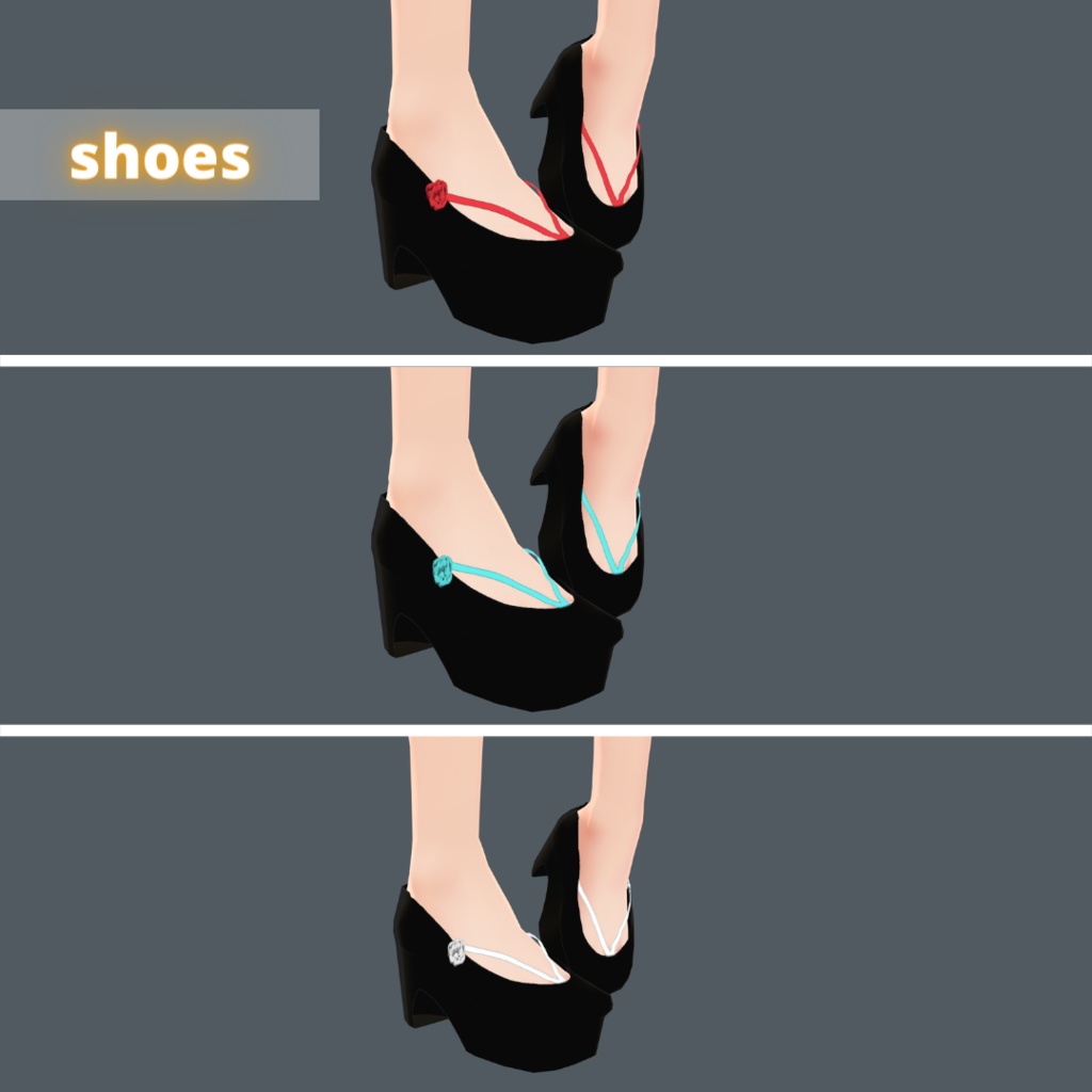 【VRoid】 Kimono and Skirt Set