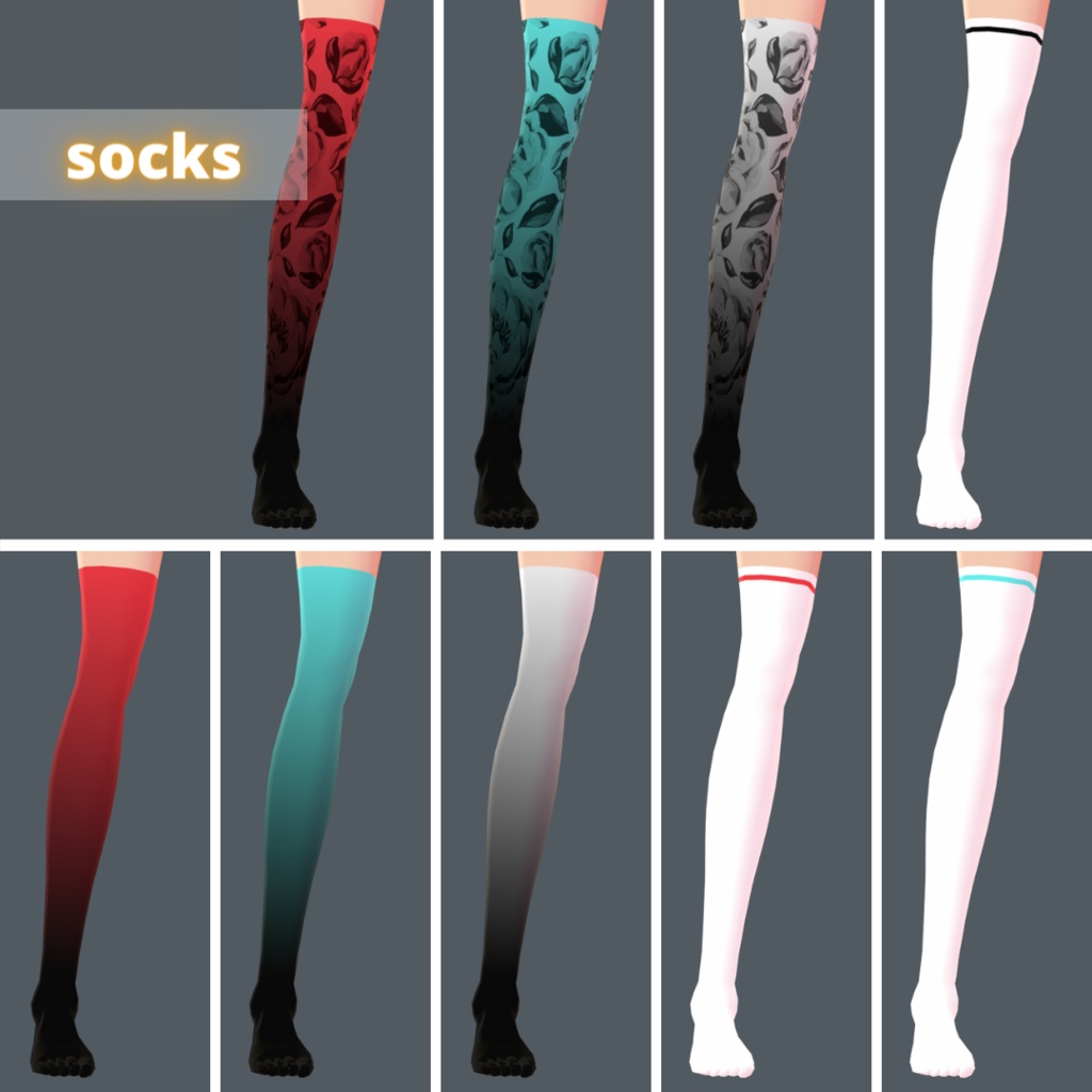 【VRoid】 Kimono and Skirt Set