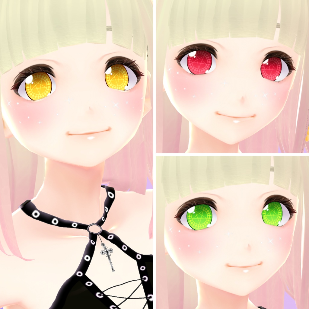 【VRoid】Witch Eyes Set