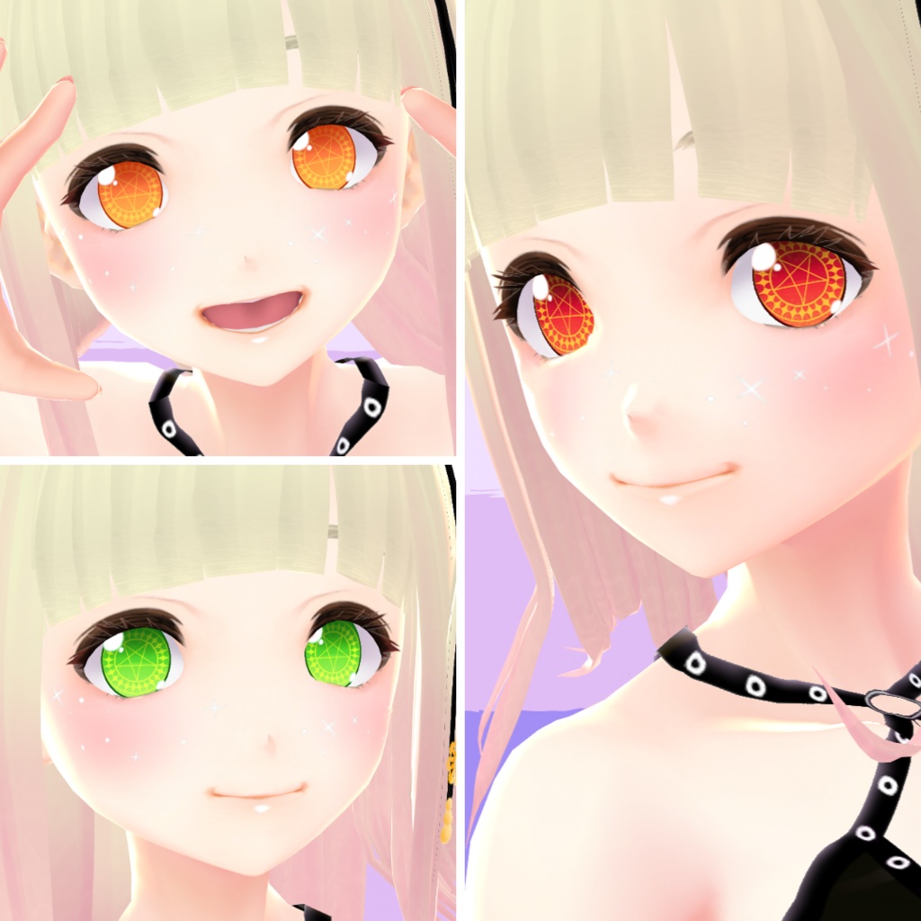 【VRoid】Witch Eyes Set