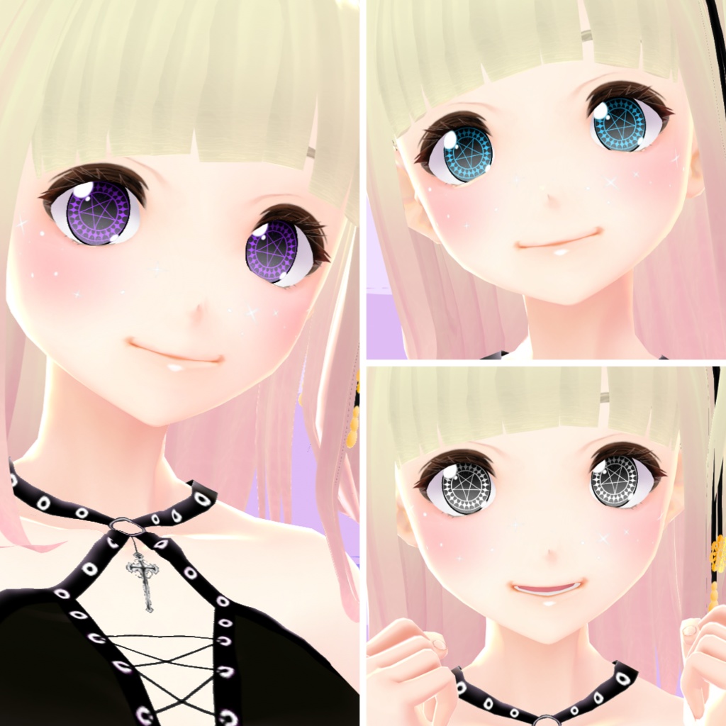 【VRoid】Witch Eyes Set