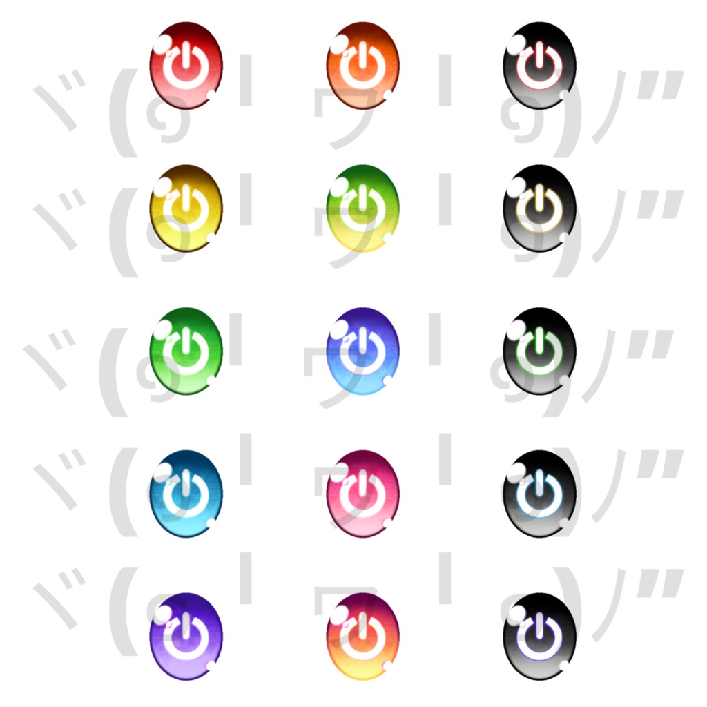 【VRoid】Cyborg Eyes Set