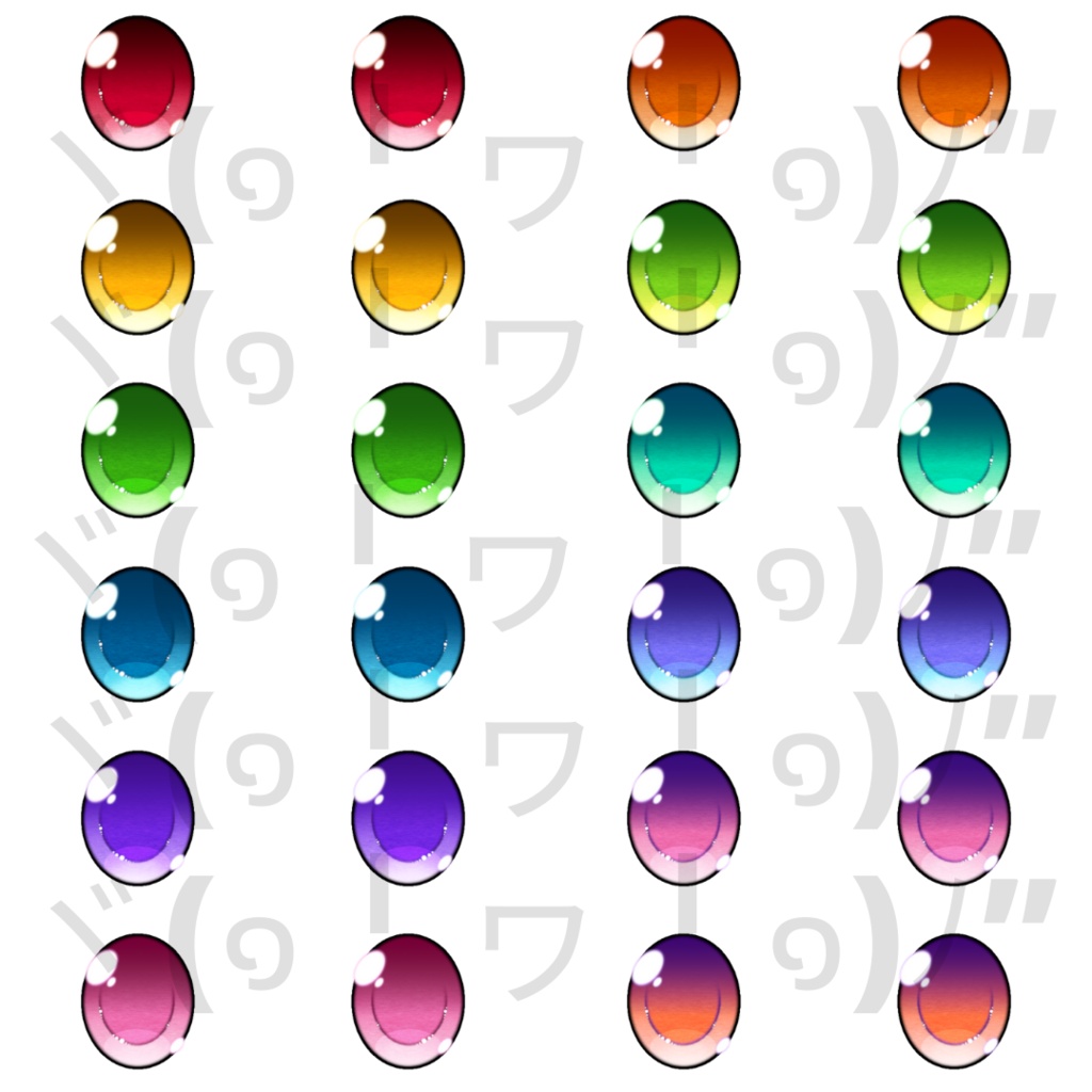 【VRoid】 Cute Eyes Set