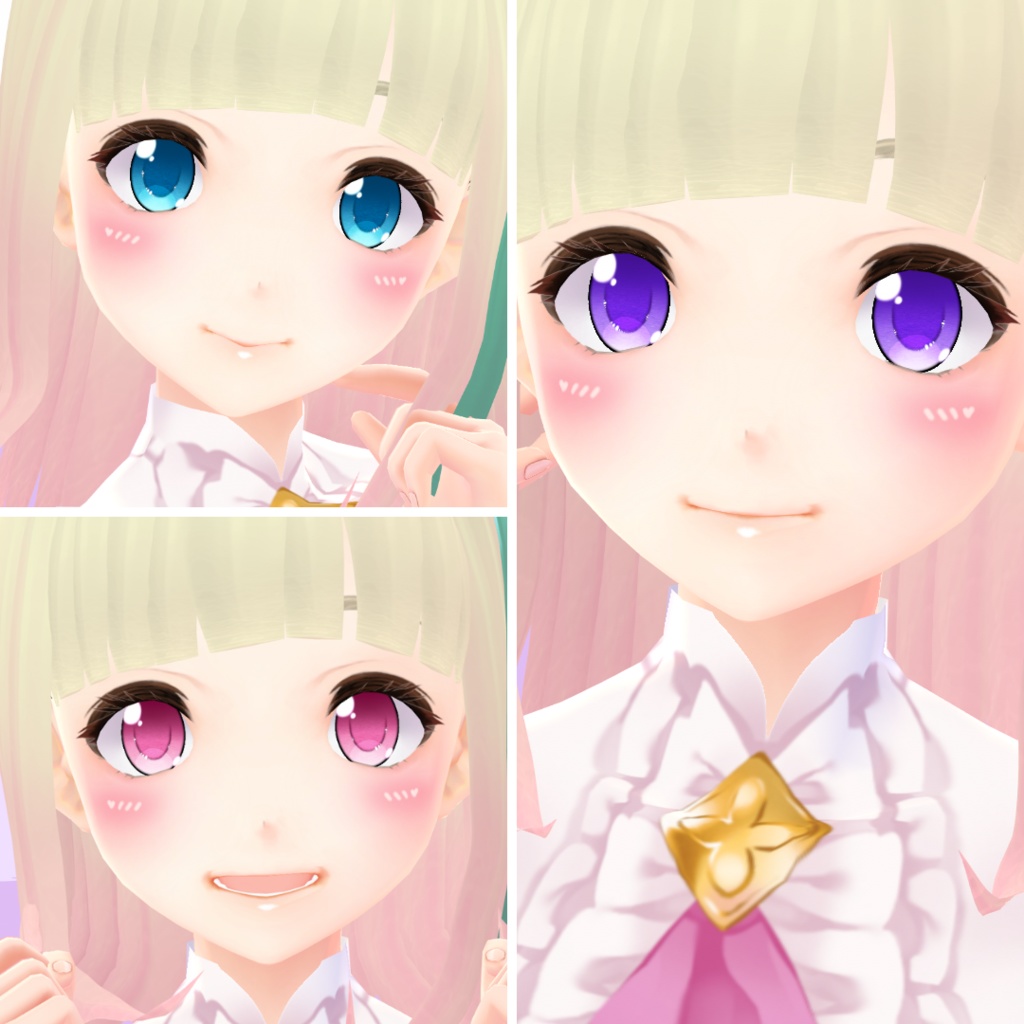 【VRoid】 Cute Eyes Set