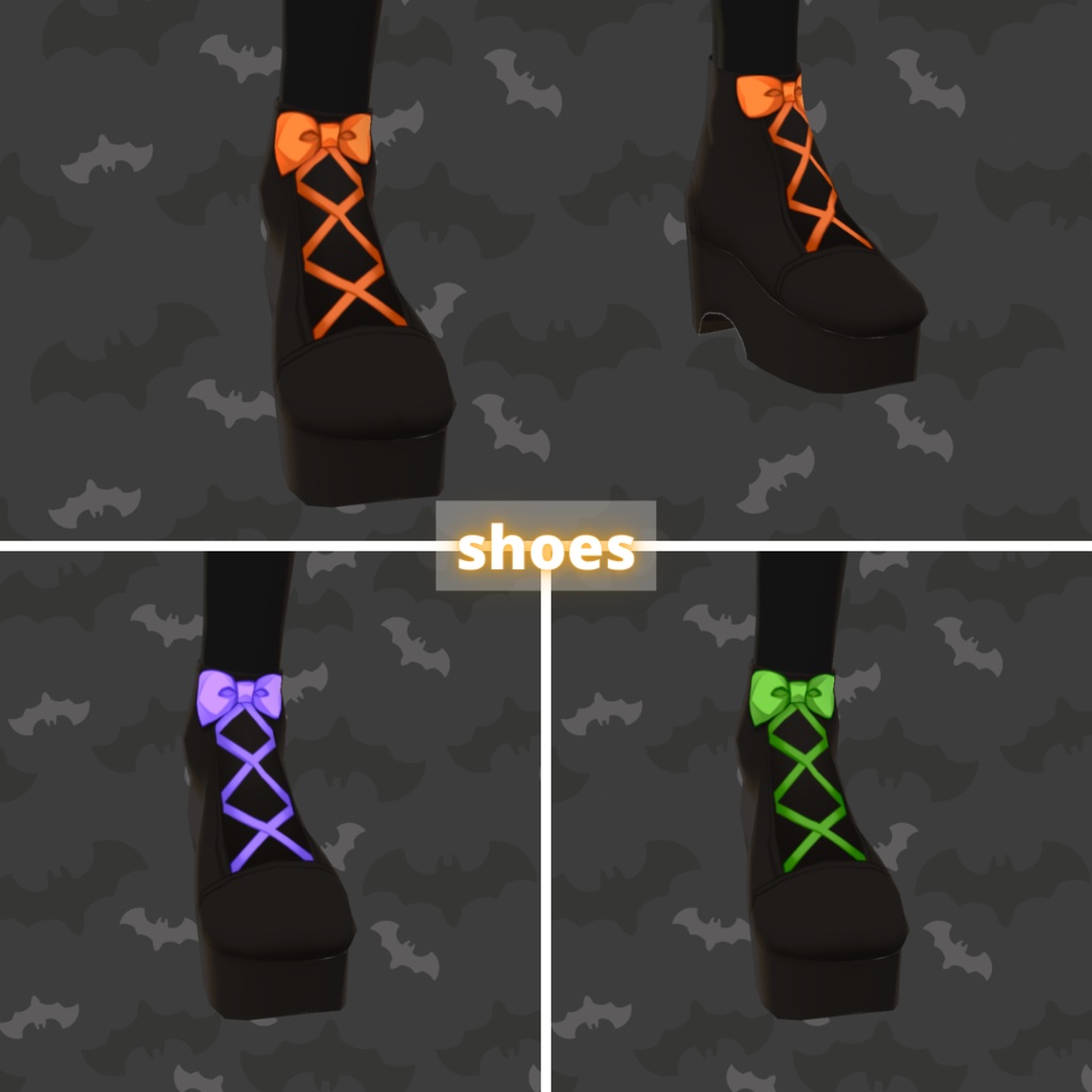 【VRoid】 Halloween Outfit Set - 2021